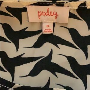 Pixley Hummingbird Print Blouse XL
